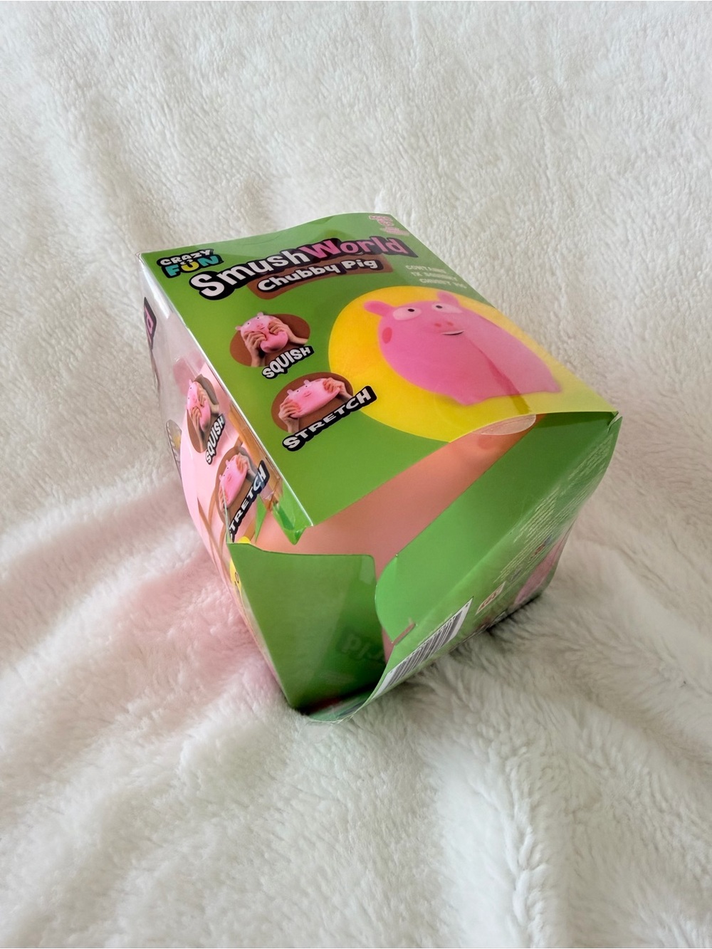 Crazy Fun Smush World Chubby Pig Squishy Fidget Toy - Viral - Five Below - Picture 4 of 7